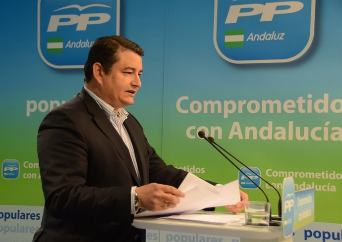 El Secretario General Del PP-A, Antonio Sanz