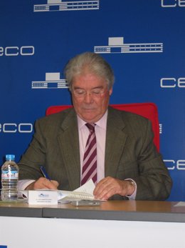 El Presidente De La Confederación De Empresarios De Córdoba (CECO), Luis Carreto
