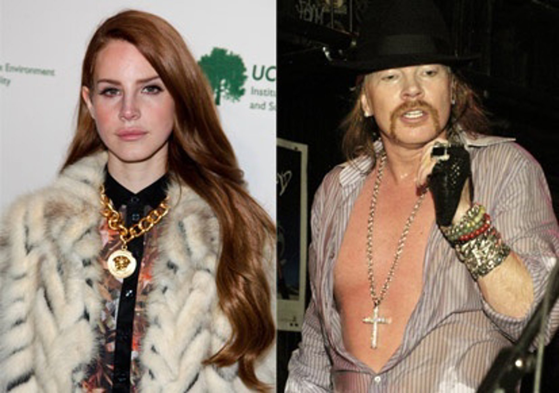 Lana Del Rey y Axl Rose podrían ser pareja a pesar de los 25 años de diferencia Lana Del Rey y Axl Rose podrían ser pareja a pesar de los 25 años de diferencia