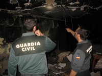 Un cortocircuito podría haber causado el incendio de Utrera donde resultaron afectados cinco agentes