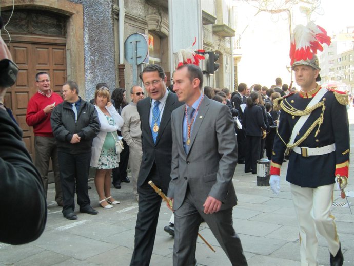 Conde Roa En Los Actos De Santiago En Padrón