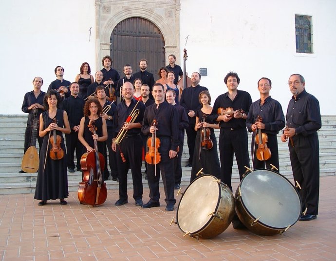 Componentes De La Orquesta Barroca De Sevilla.