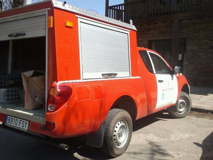 Vehículo Municipal Contra Incendios De Castrelo Do Val (Ourense)