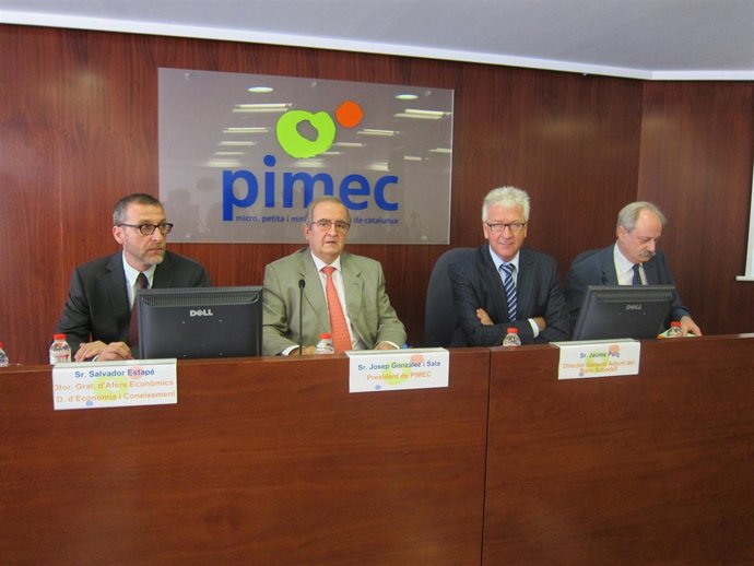 El Presidente De Pimec, Josep González