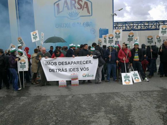 Foto Protesta Larsa Lugo