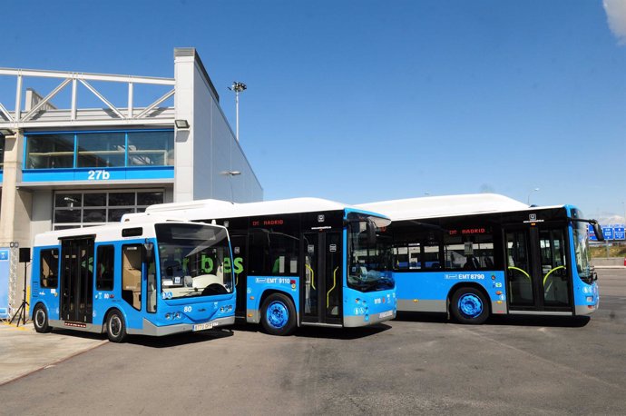 Flota de autobuses de la EMT