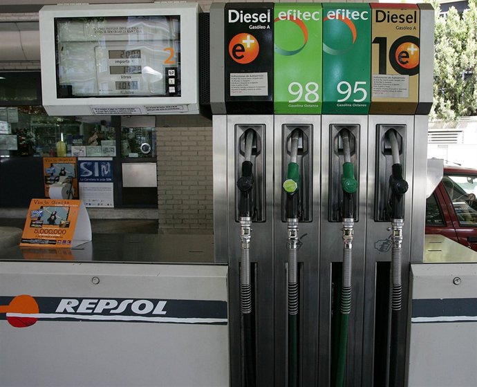 Gasolinera de Repsol