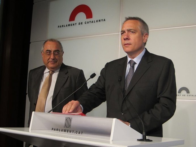 Joaquim Nadal Y Pere Navarro, PSC