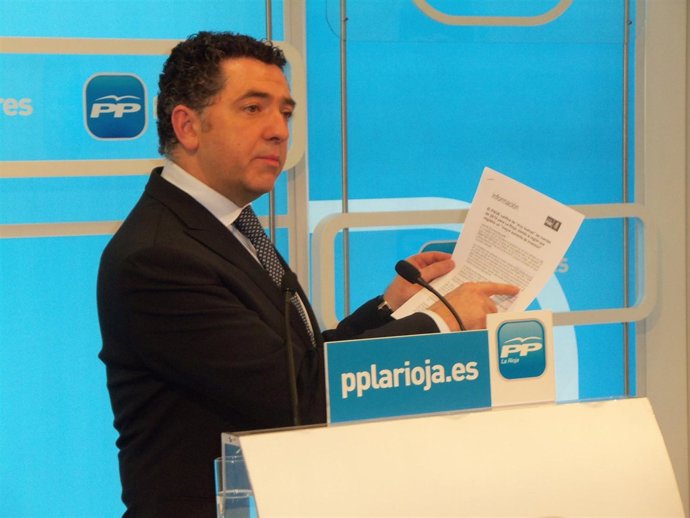 Carlos Cuevas, Secretario General Del PP De La Rioja