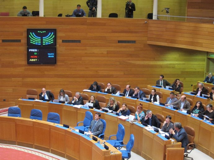 Unanimidad En El Parlamento De Galicia, Votación Unánime, Hemiciclo Gallego