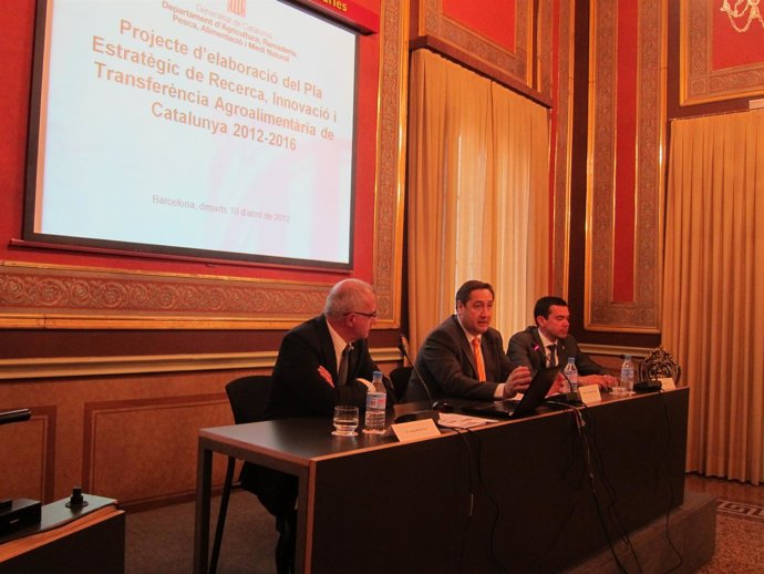 El Conseller De Agricultura, Josep Maria Pelegrí