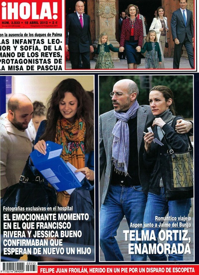 Portada Revistra Hola 11 De Abrl