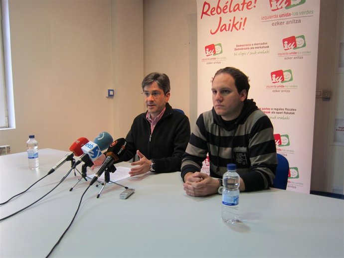 El Coordinador De Ezker Anitza-IU, Mikel Arana. 