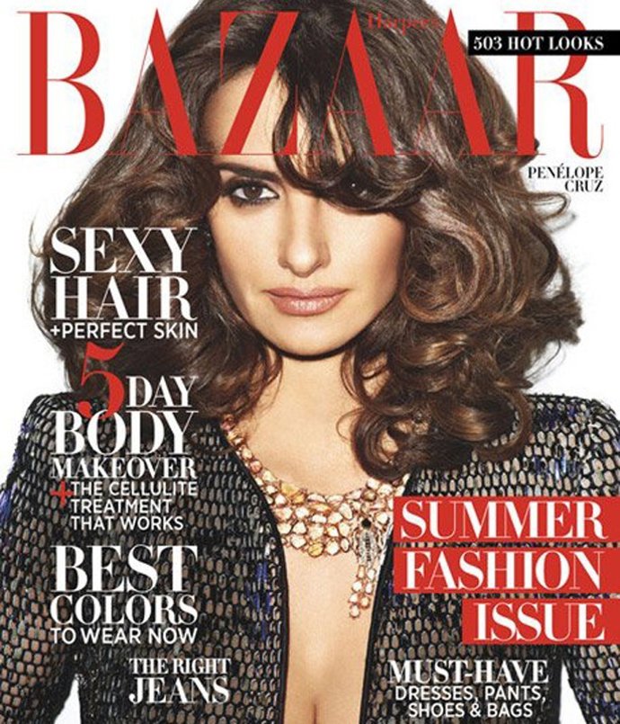 Penélope Cruz En Harper's Bazaar
