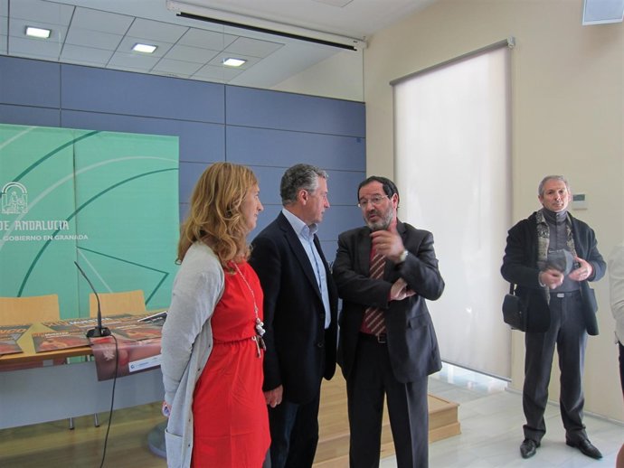 El Consejero De Cultura, Paulino Plata, En Granada