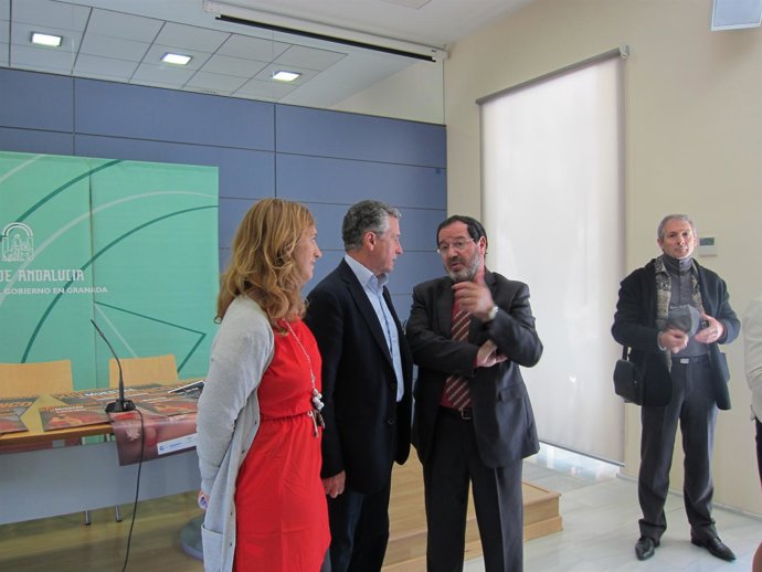 El Consejero De Cultura, Paulino Plata, En Granada