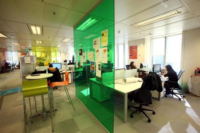 Foto recurso Google España oficina ordenador