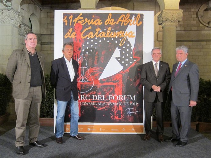 Sito Canga (Alcalde Stadriabesos), Joan-Pere Viladecans (Pintor), Trias, Fco Gar