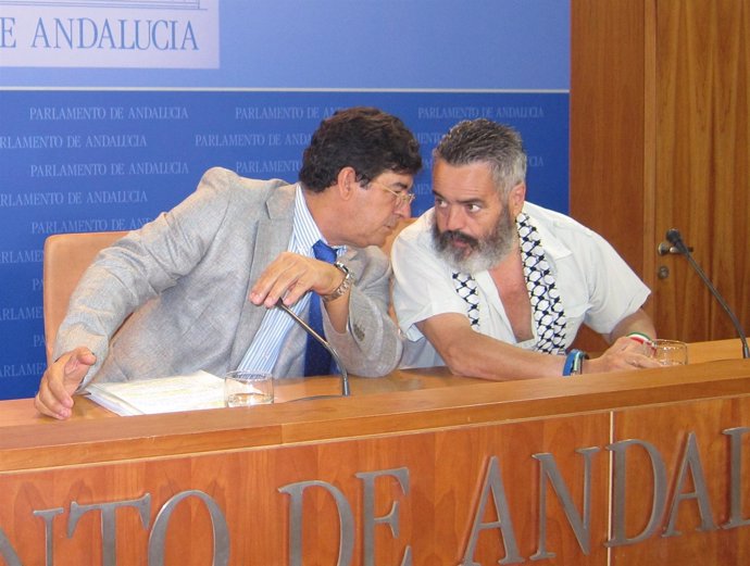 Diego Valderas Y Juan Manuel Sánchez Gordillo