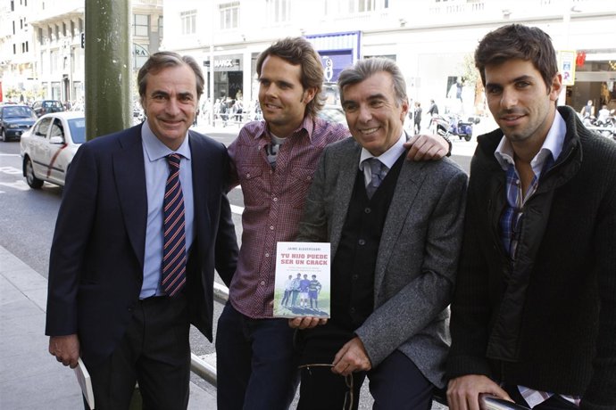 Jaime Algersuari Carlos Sainz Andy Soucek Presentación Libro