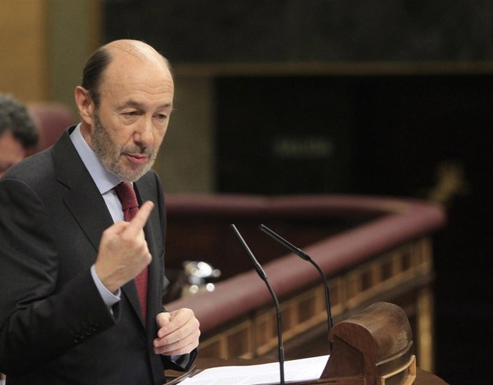 Alfredo Pérez Rubalcaba, Secretario General Del PSOE
