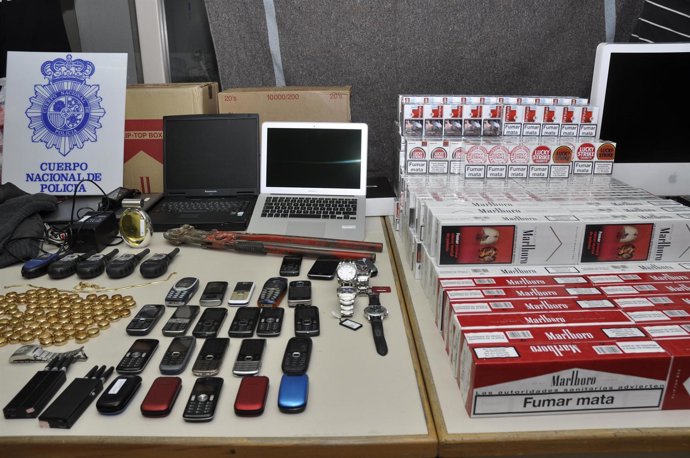 Material Incautado En La Operación 'Julieta' De Robos A Estancos