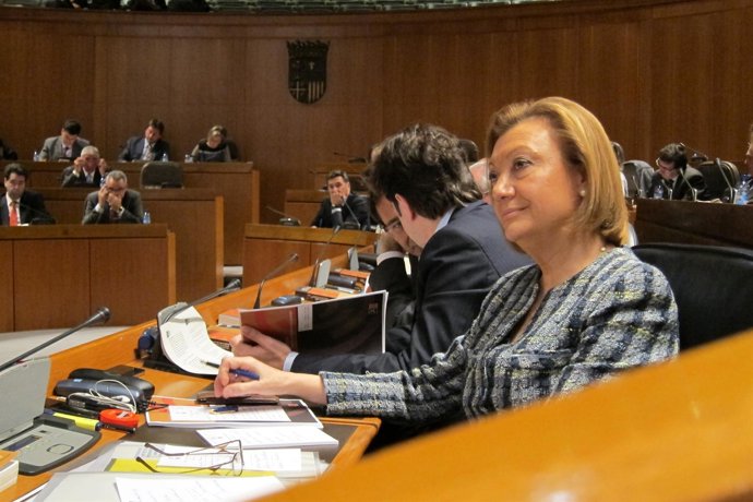 Luisa Fernanda Rudi, En El Pleno De Las Cortes