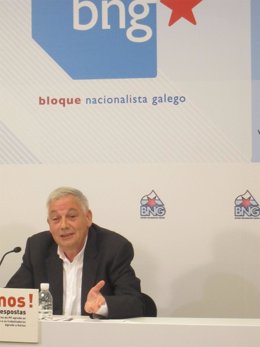 Guillerme Vázquez (BNG), En Rueda De Prensa