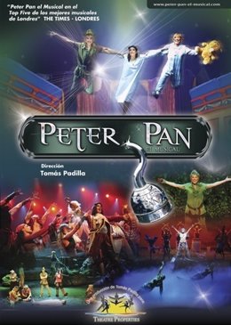 Cartel Del Musical De Peter Pan En El Teatro Olympia