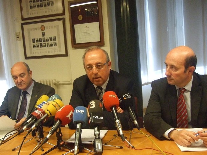 El Presidente De La Comisión De Turno De Oficio Del ICAB, Miguel Rodríguez, El P