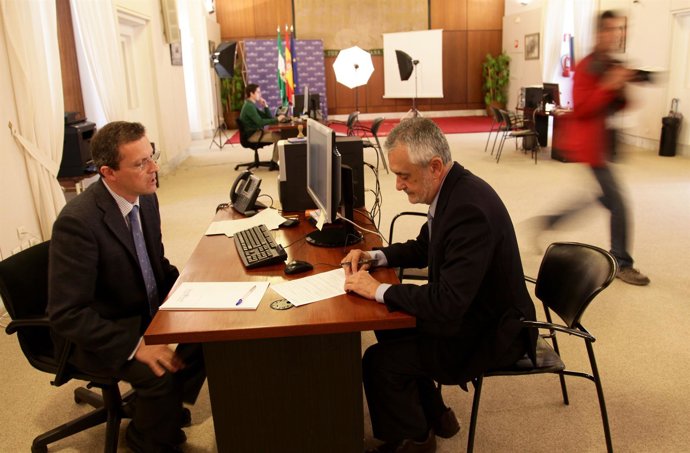 Griñán Se Acredita Como Diputado Para La Nueva Legislatura En El Parlamento