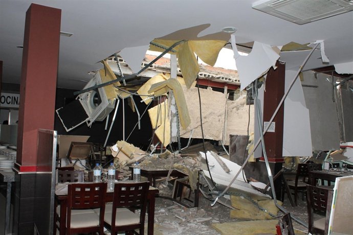Interior Del Restaurante Wok De Cáceres