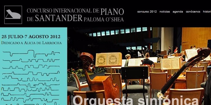Web Concurso Piano Santander