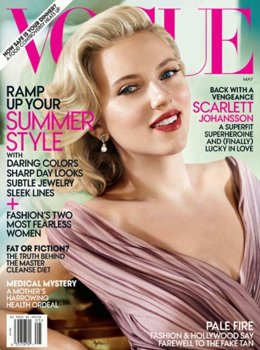 Portada De Vogue Con Scarlett Johansson