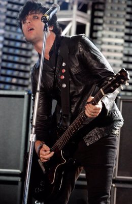 El cantante de Green Day Billie Joe Armstrong