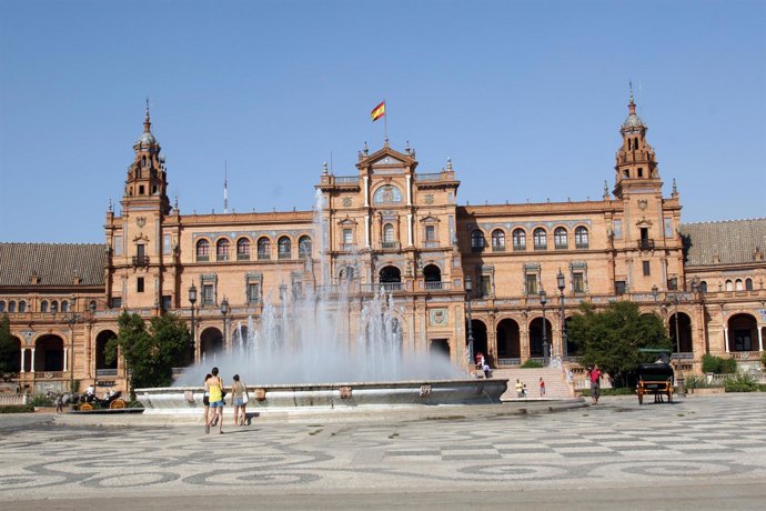 Plaza de España en Sevilla