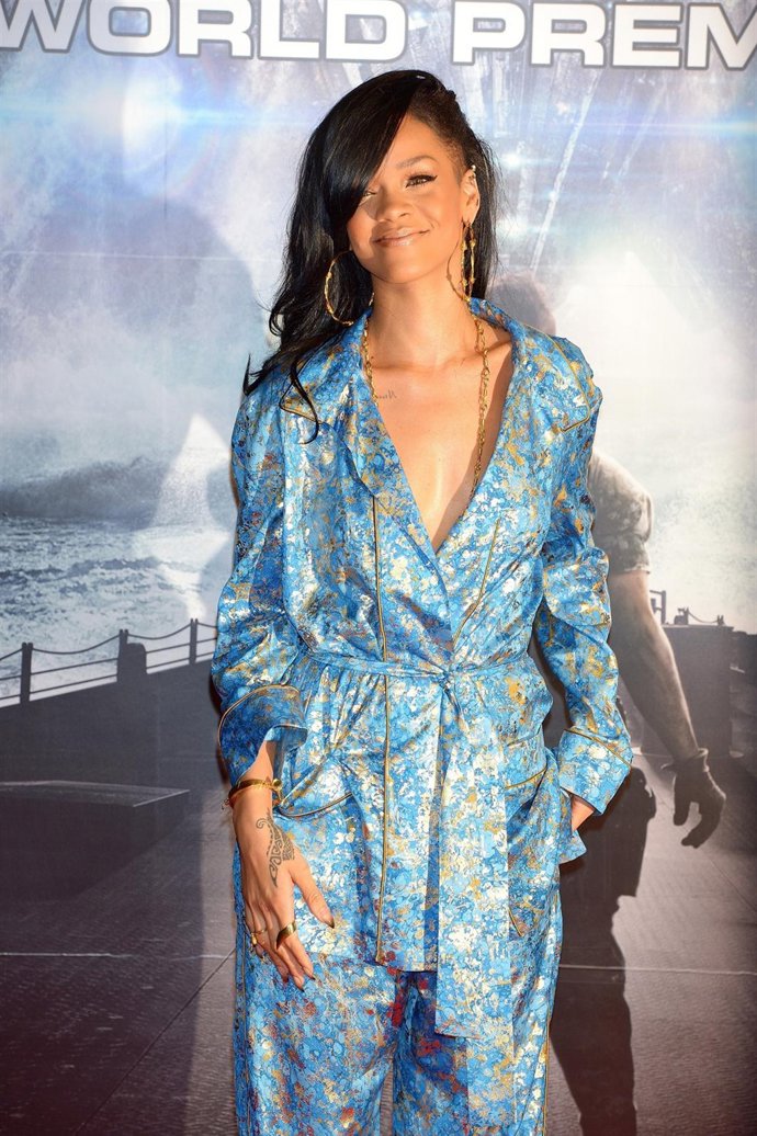 Rihanna En Un Photocall