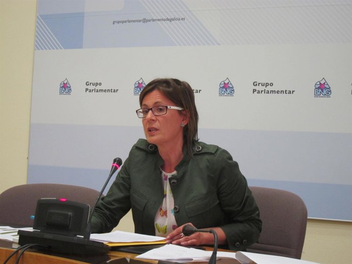 Carme Adán (BNG) En Rueda De Prensa