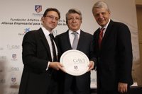 Fútbol.- El Atlético de Madrid inicia "su reto más importante" a favor de la salud infantil