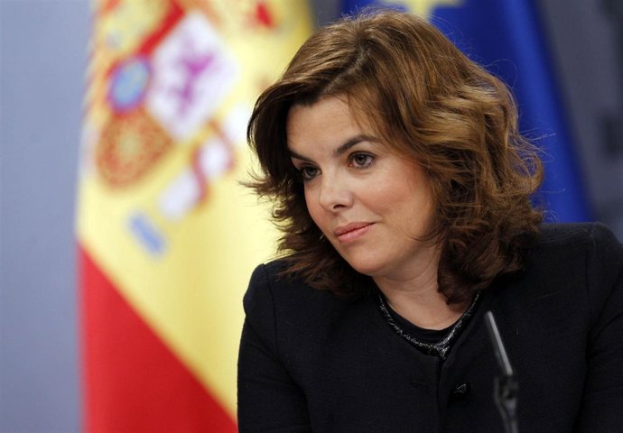 Soraya Saénz De Santamaría, En El Consejo De Ministros