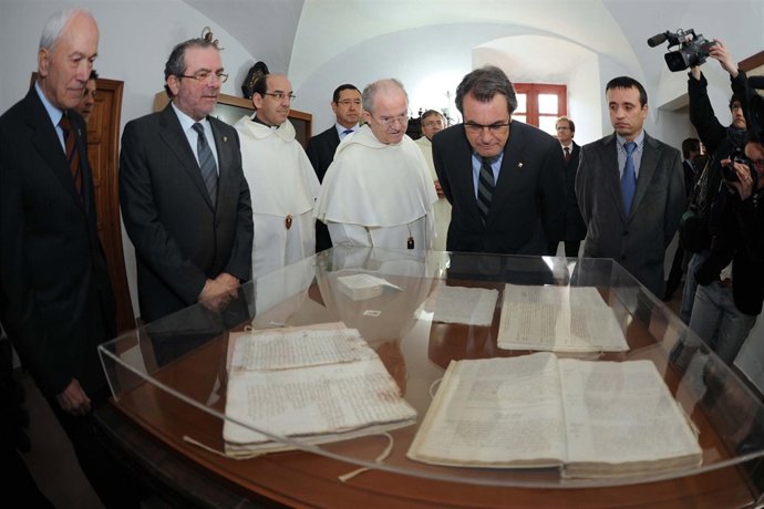 Artur Mas En El Santuario De Sant Ramon                        