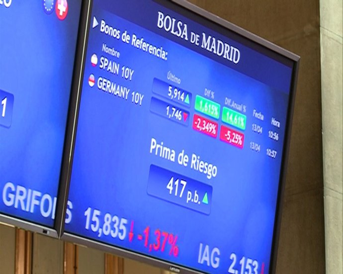 El Ibex abre en bajada