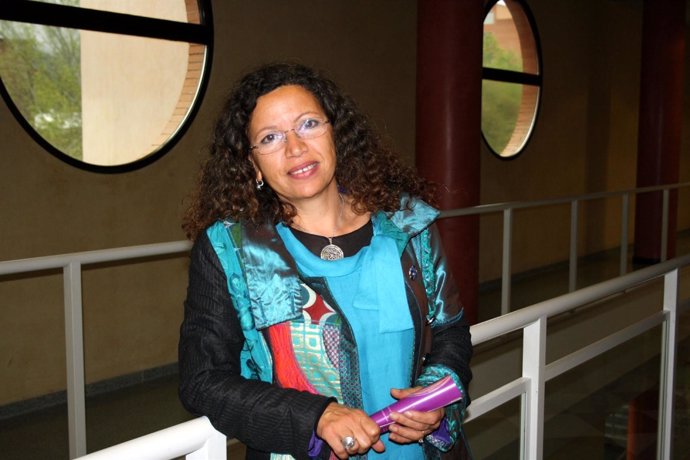 La Antropóloga Marroquí Hayat Zirari.