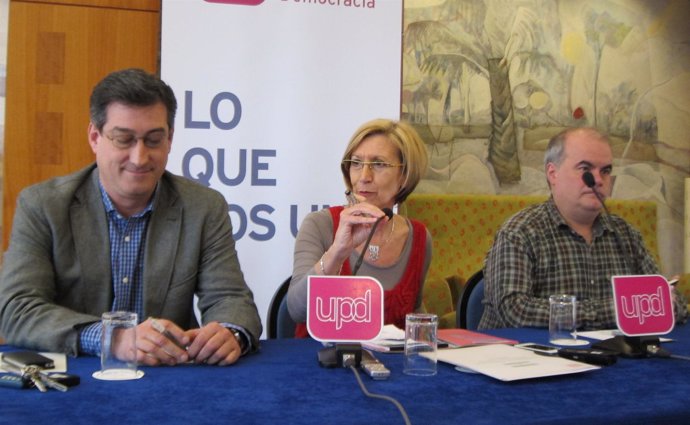 En El Centro, La Portavoz De Upyd En El Congreso, Rosa Díez, Hoy En Sevilla