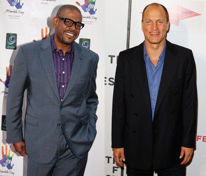Montaje De Forest Whitaker Y Woody Harrelson