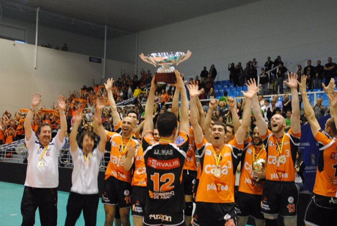 El Caja 3 Teruel, Campeón De La Superliga De Voleibol