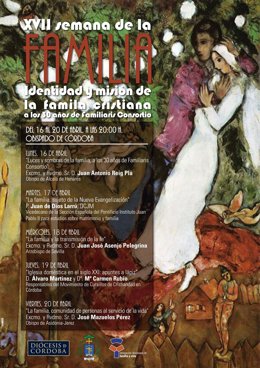 Cartel De La XVII Semana De La Familia
