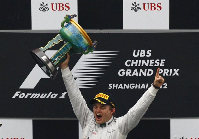 Nico Rosberg Gana En China