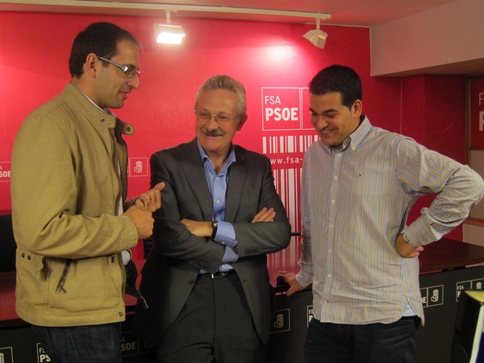 Sergio Gutiérrez, Antonio Trevín Y Nino Torre. 