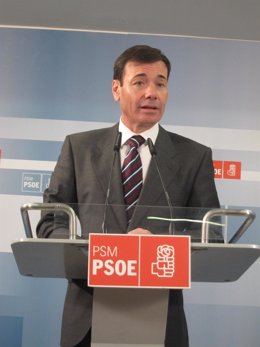 Tomás Gómez En Rueda De Prensa Posterior A La Ejecutiva Del PSM